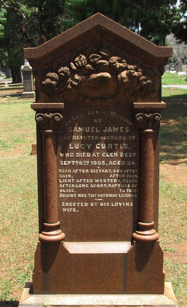 CURTIS Samuel James -1905