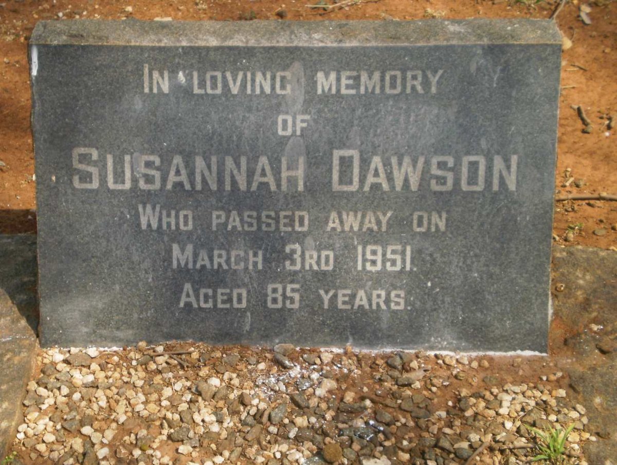 DAWSON Susannah -1951