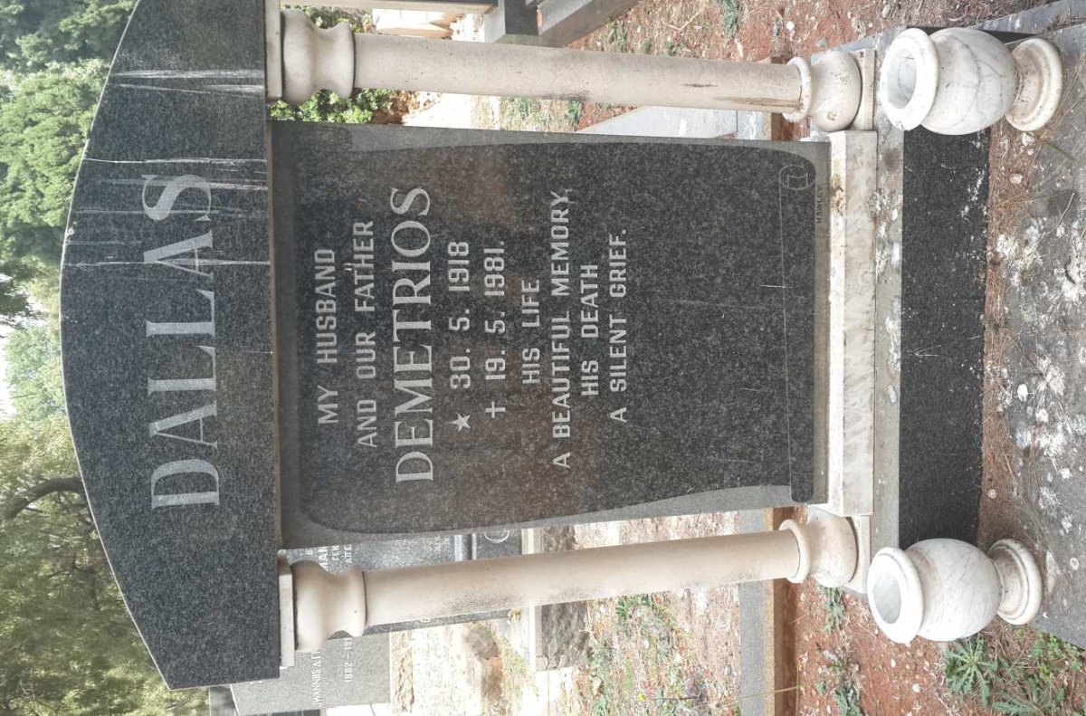 DALLAS Demetrios 1918-1981