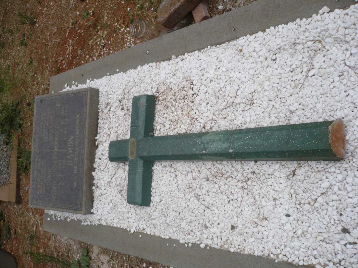 DAMON David Joseph Stanley 1914-1991 &amp; Margaret Magdalene Mary 1914-2012 :: DAMON M.M. 1914-2012