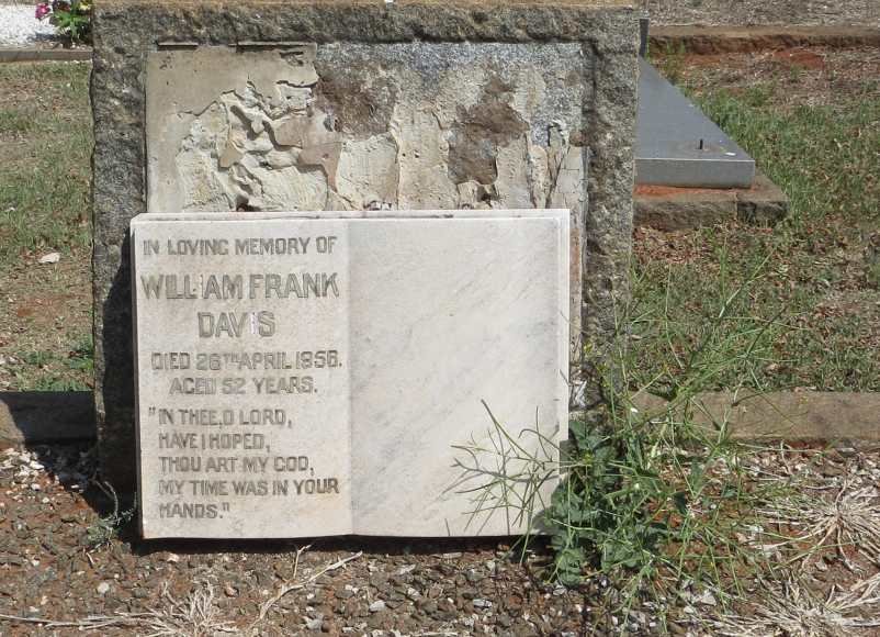 DAVIS William Frank -1956