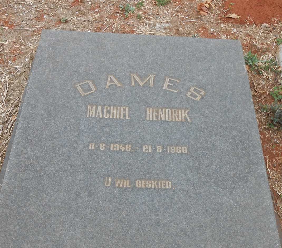DAMES Machiel Hendrik 1946-1966