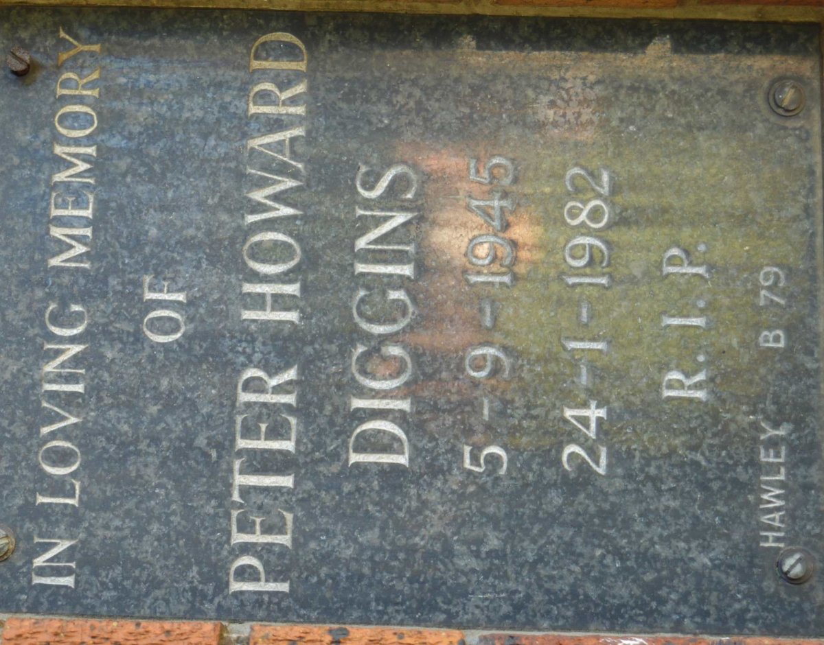 DIGGINS Peter Howard 1945-1982