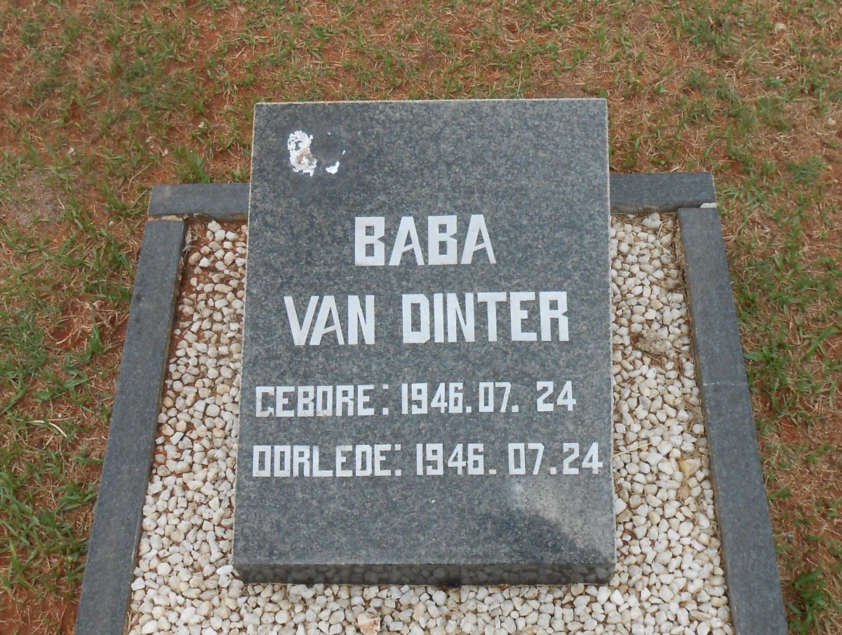 DINTER Baba, van 1946-1946