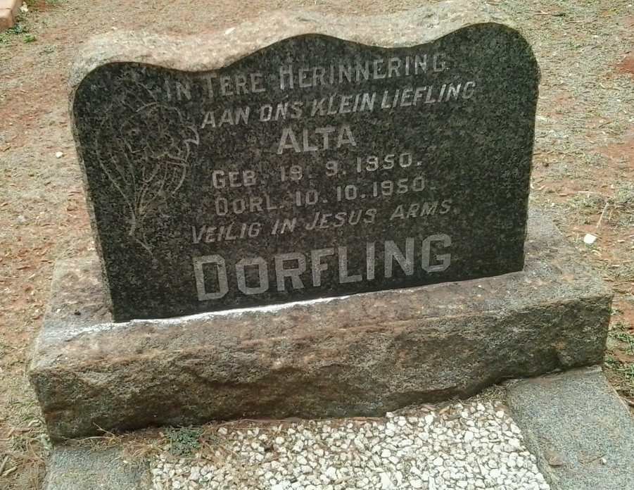 DORFLING Alta 1950-1950
