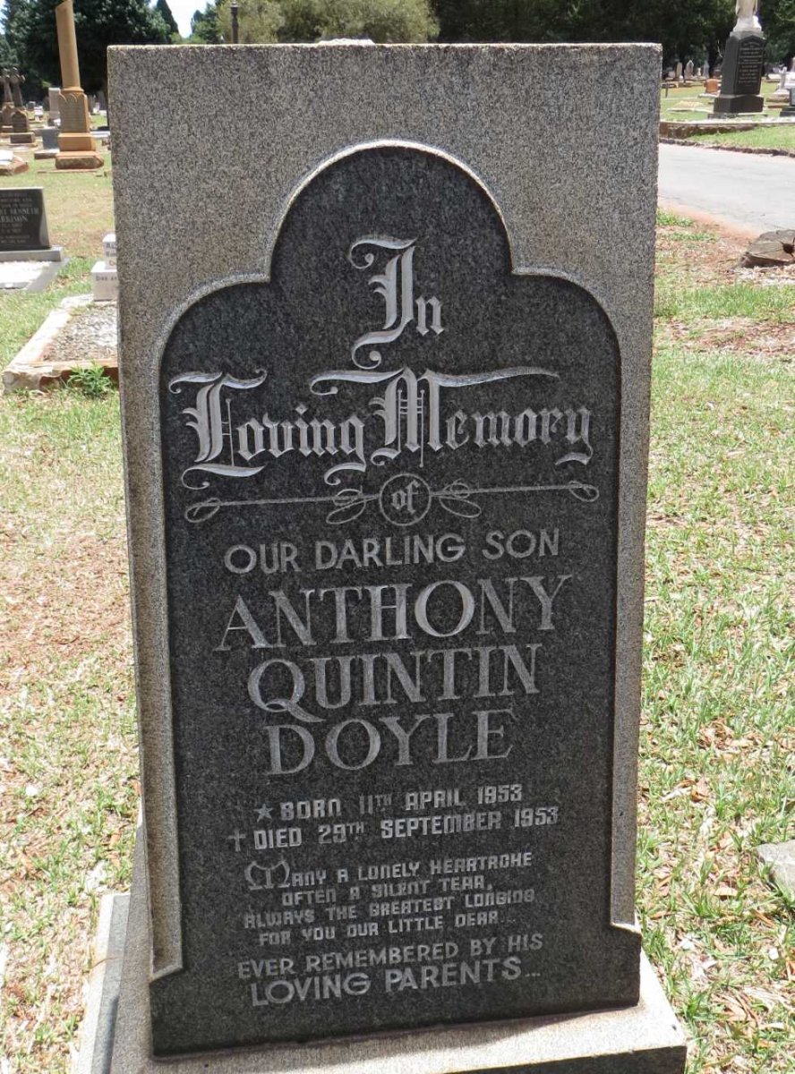 DOYLE Anthony Quintin 1953-1953