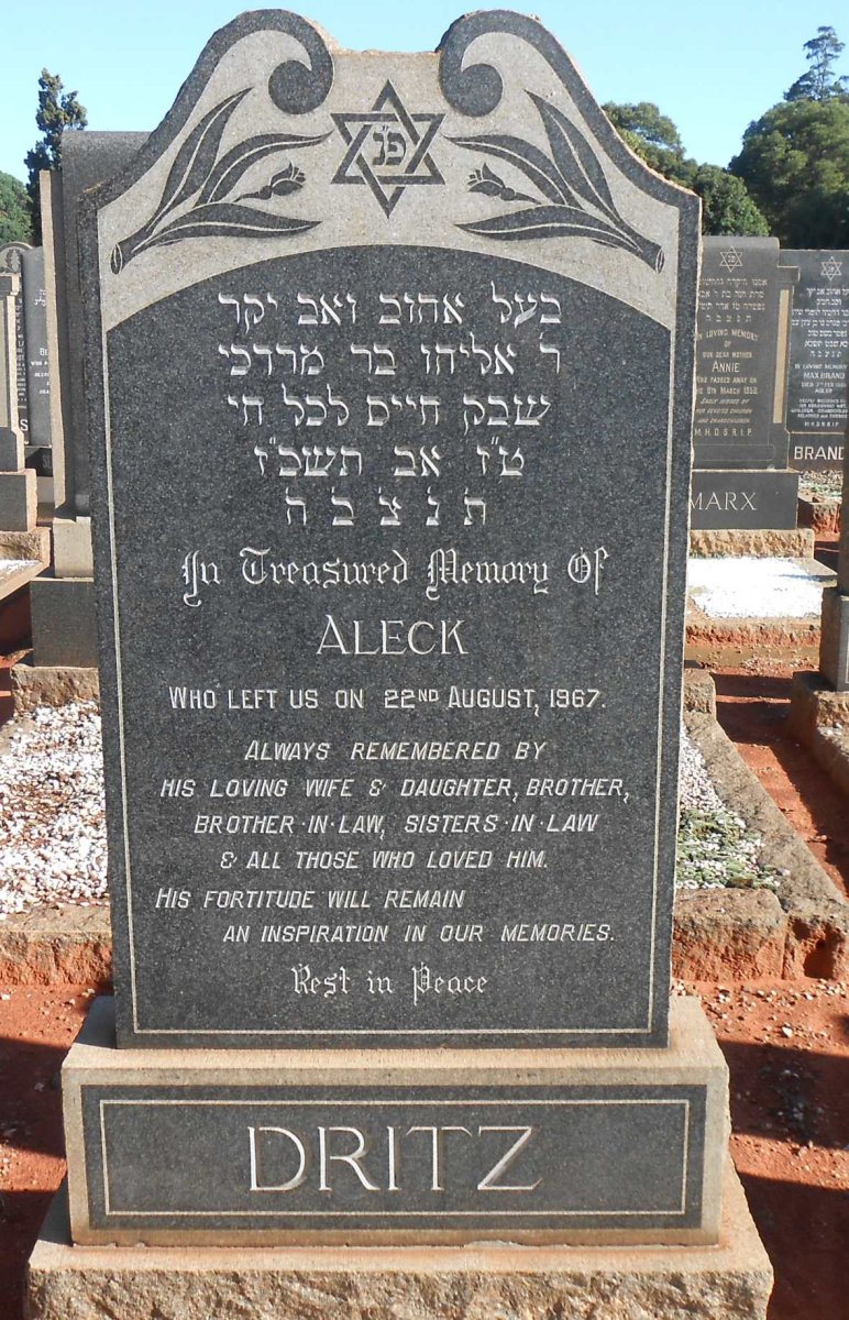 DRITZ Aleck -1967