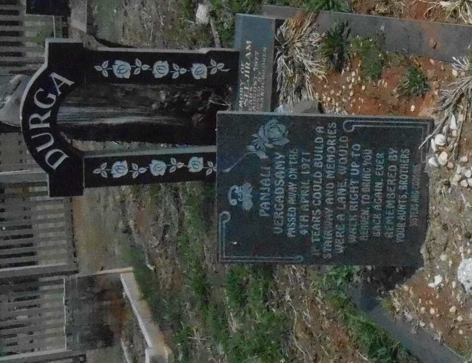 DURGA Panjali Vergadsamy -1971 :: DURGA Bismeth Seejiram -1977