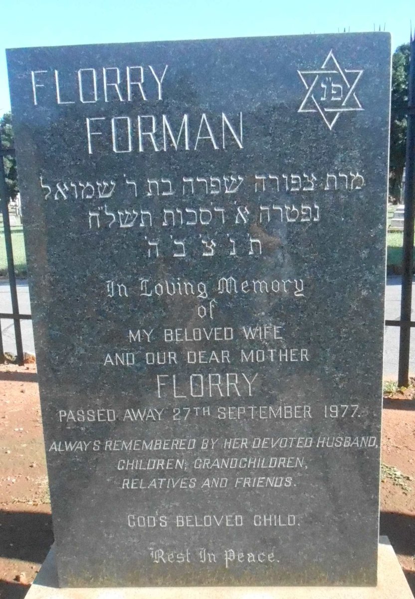 FORMAN Florry -1977