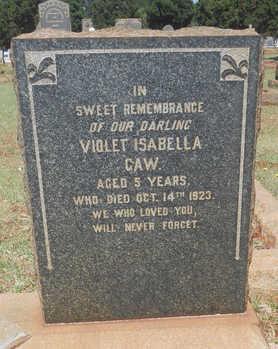 GAW Violet Isabella -1923