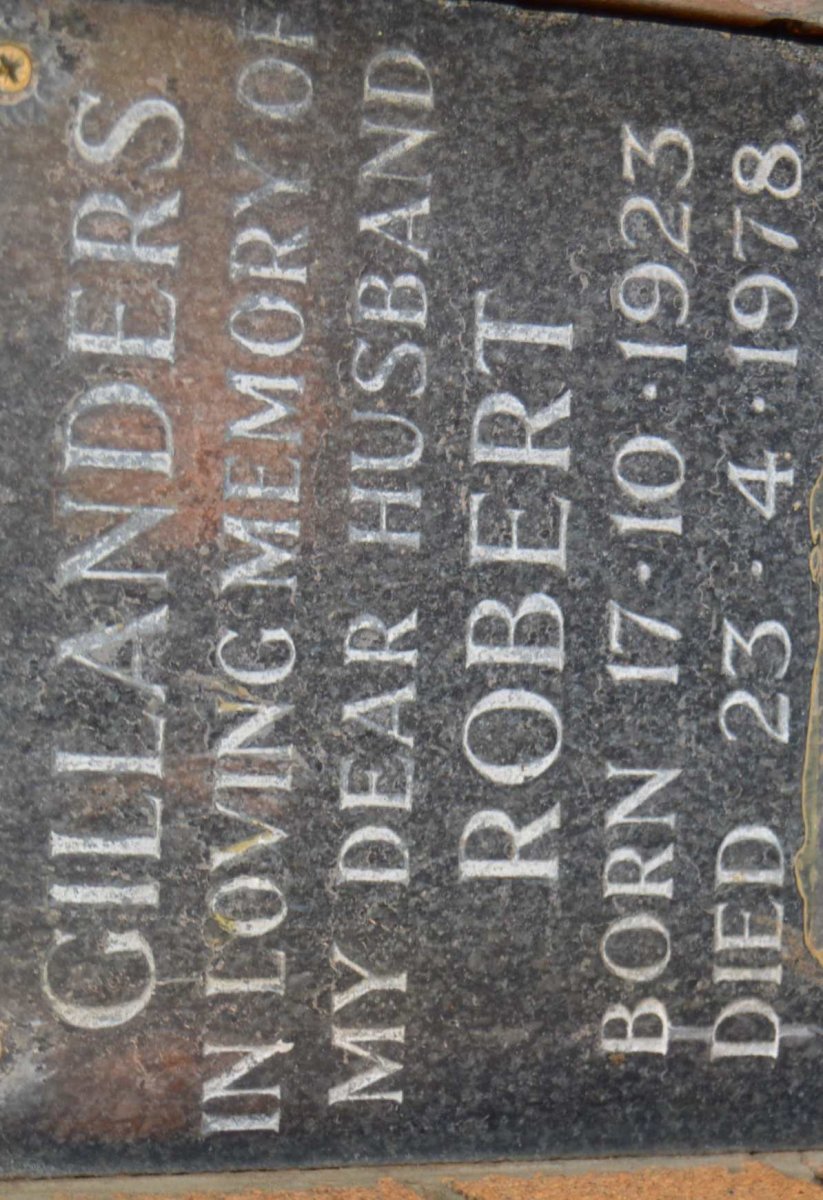 GILLANDERS Robert 1923-1978