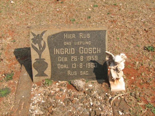 GOSCH Ingrid 1959-1960