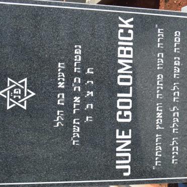GOLOMBICK June
