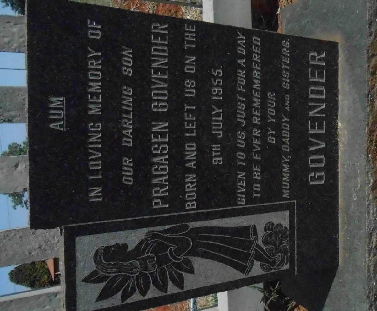 GOVENDER Pragasen 1955-1955