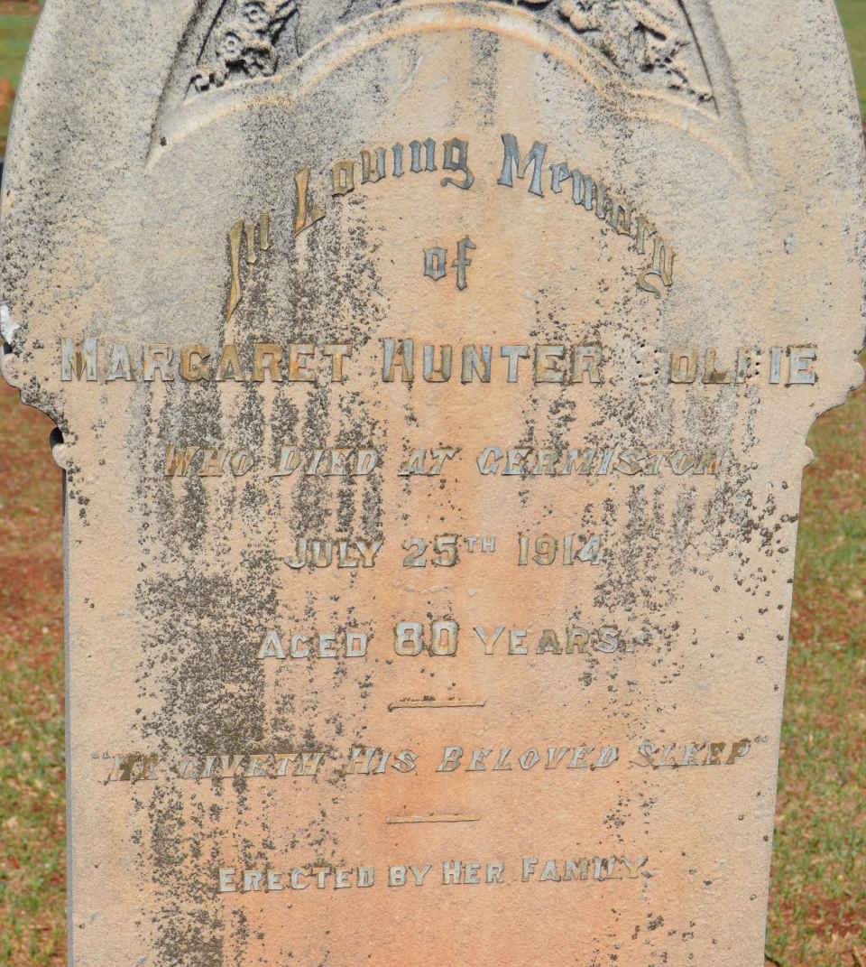 GOLDIE Margaret Hunter -1914