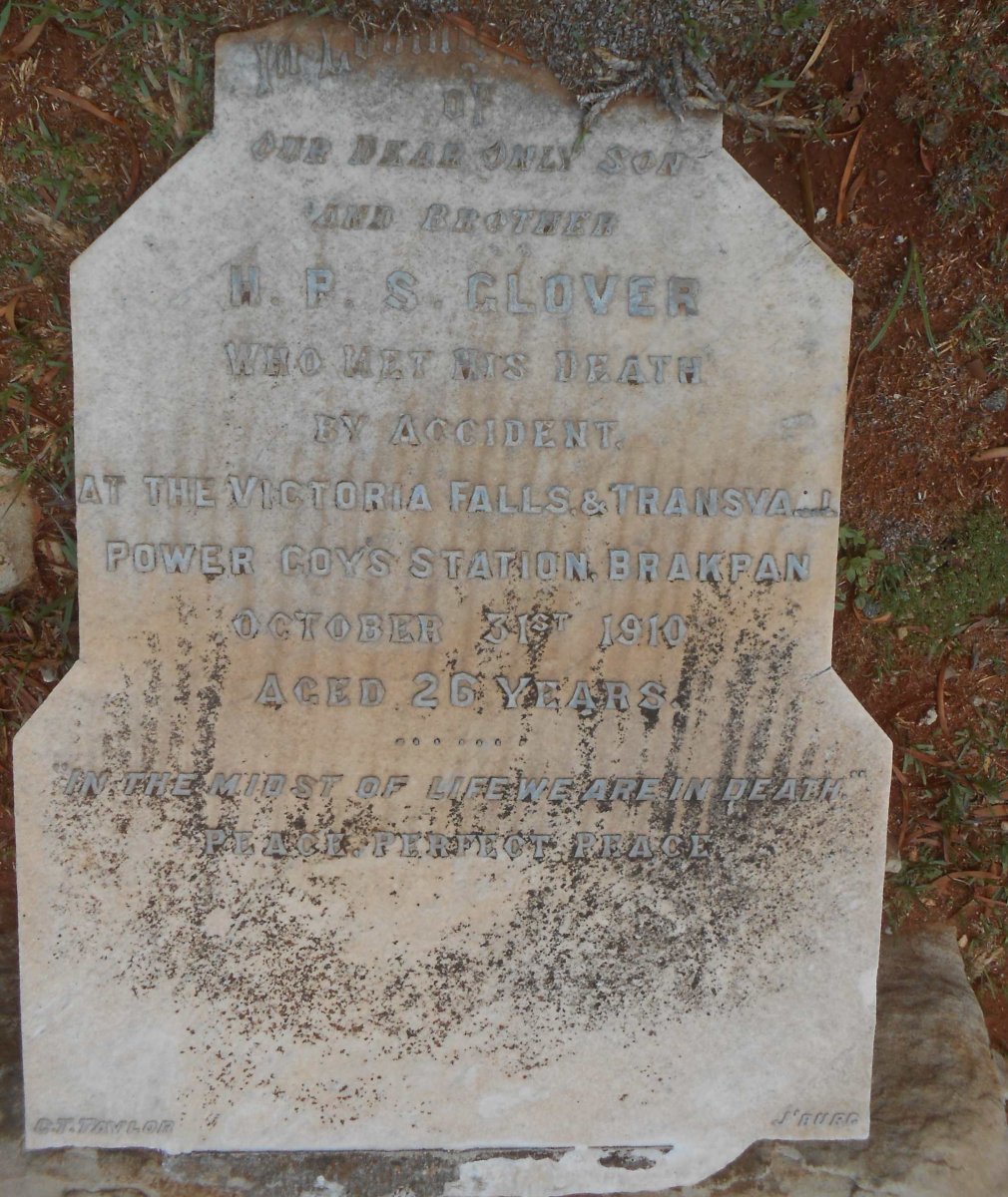 GLOVER N.P.S. -1910