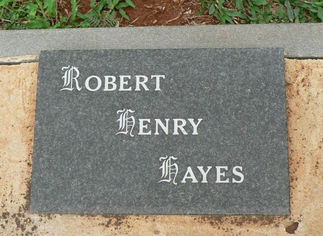 HAYES Robert Henry