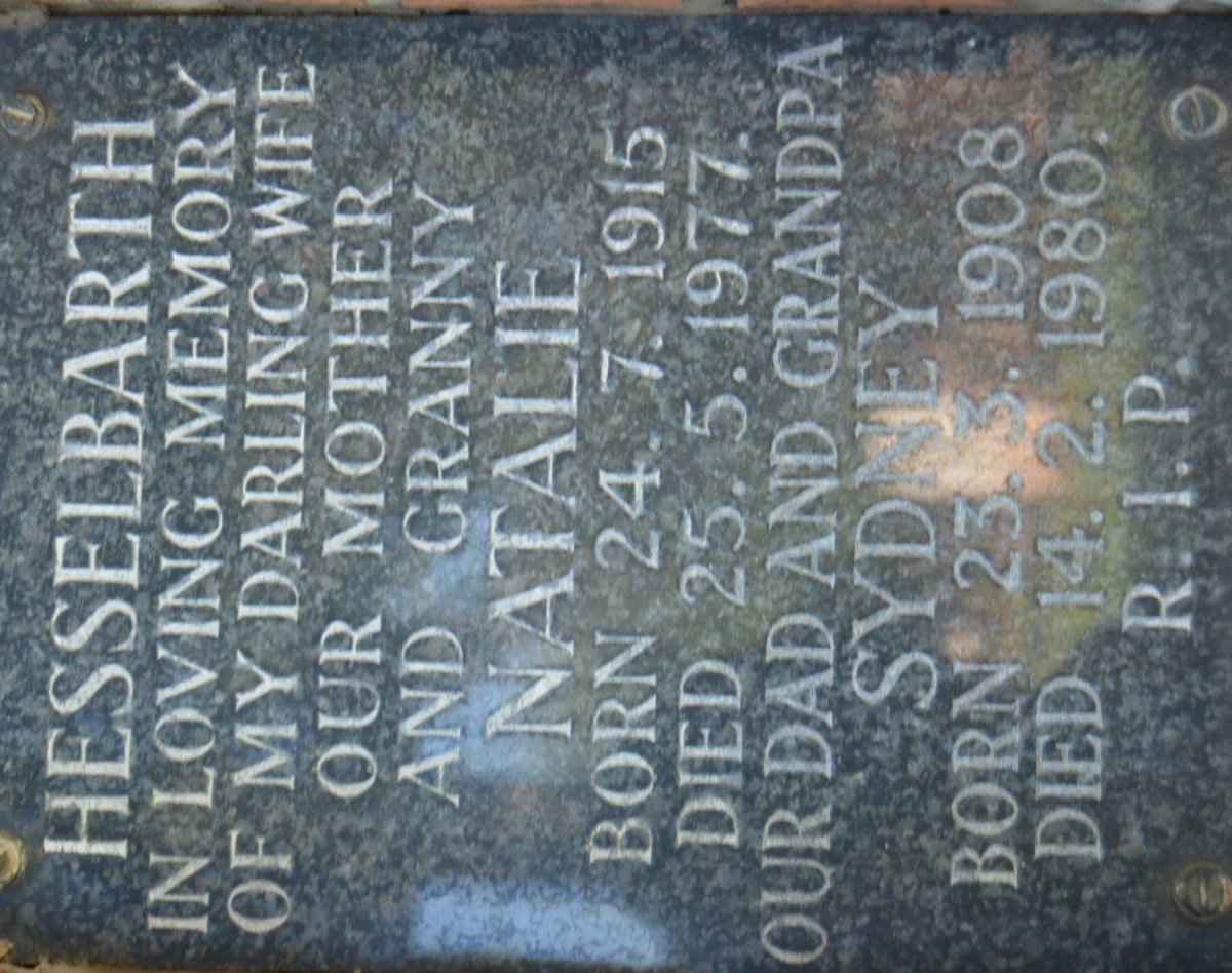 HESSELBARTH Sydney 1908-1980 &amp; Natalie 1915-1977