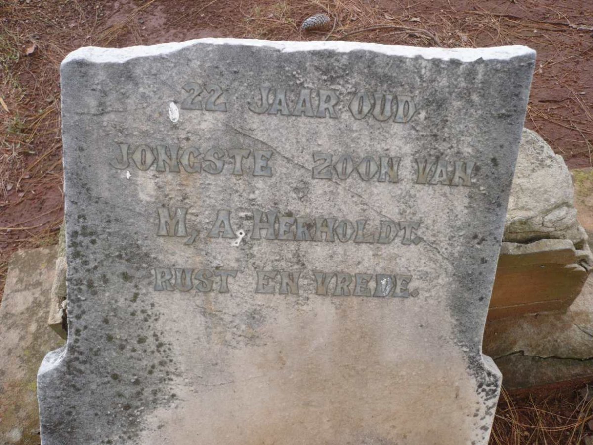 HERHOLDT Stephanus Phelippus Botha 1893-1915