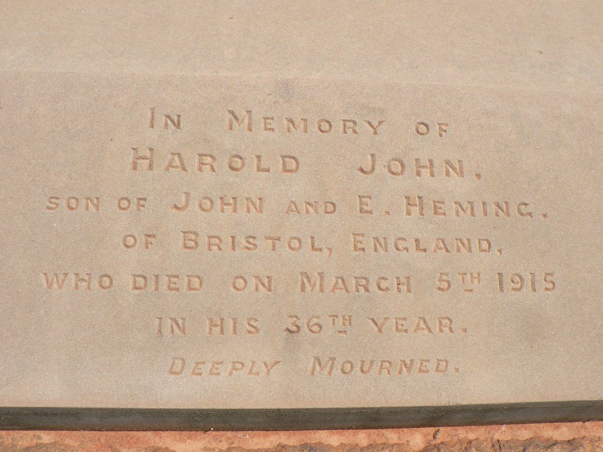 HEMING Harold John -1915