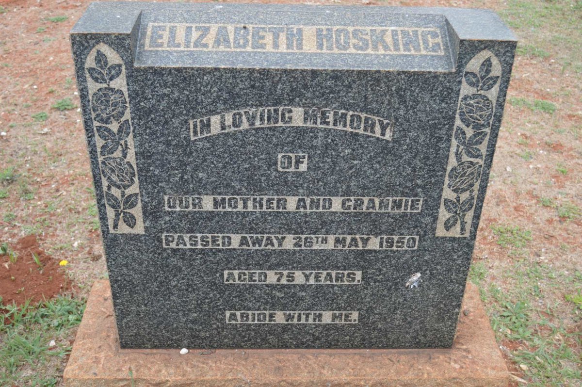 HOSKING Elizabeth -1950