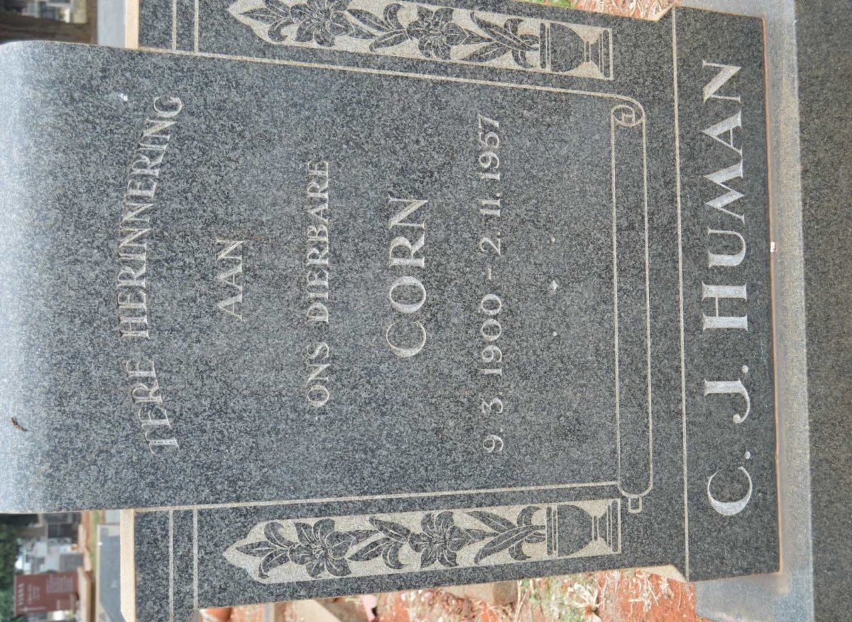 HUMAN C.J. 1900-1957