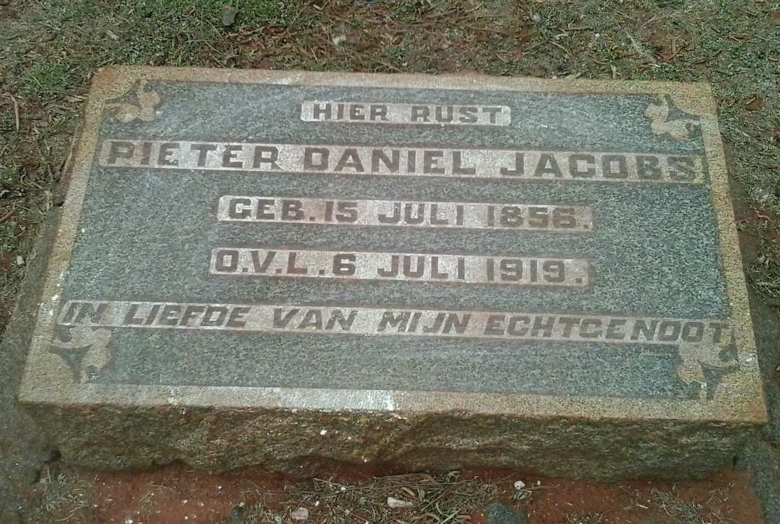 JACOBS Pieter Daniel 1856-1919