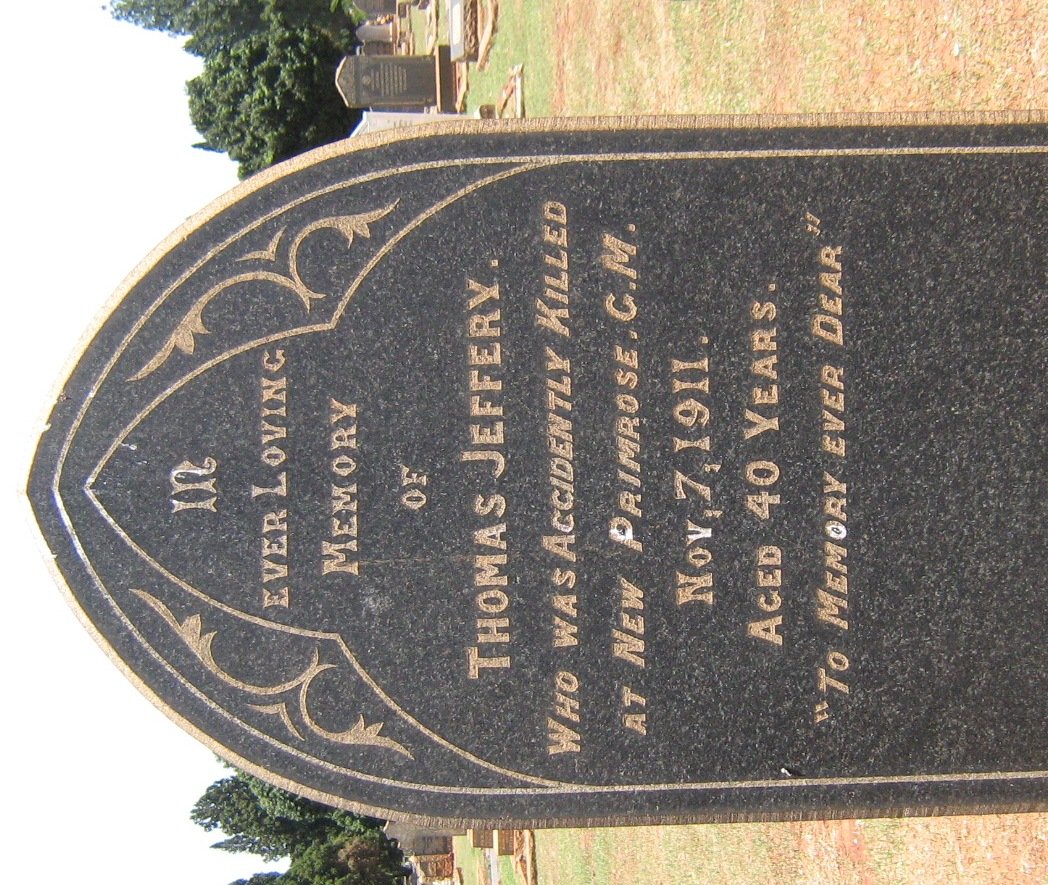 JEFFERY Thomas -1911