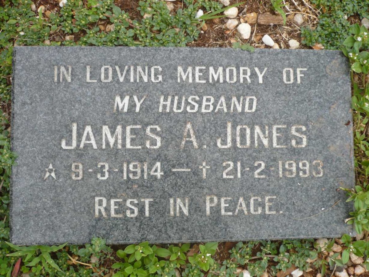 JONES James A. 1914-1993