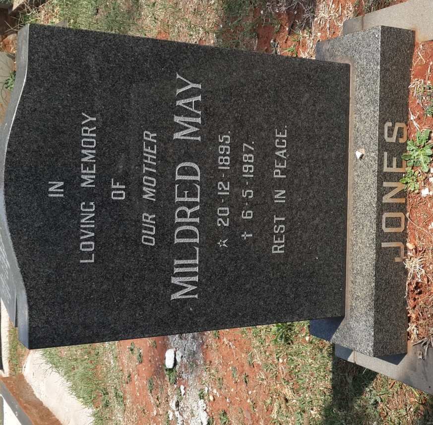JONES Mildred May 1985-1987