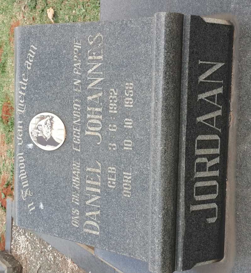 JORDAAN Daniel Johannes 1932-195?