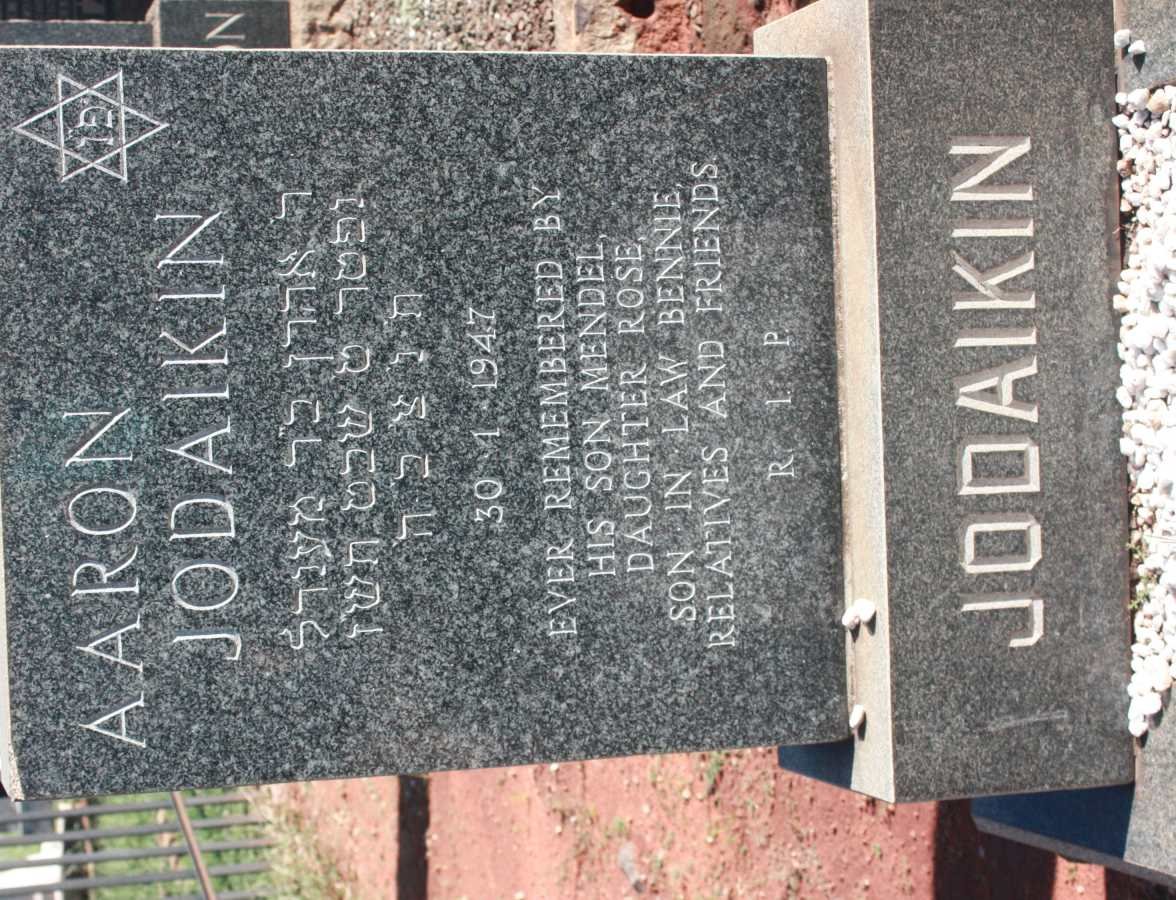 JODAIKIN Aaron -1947