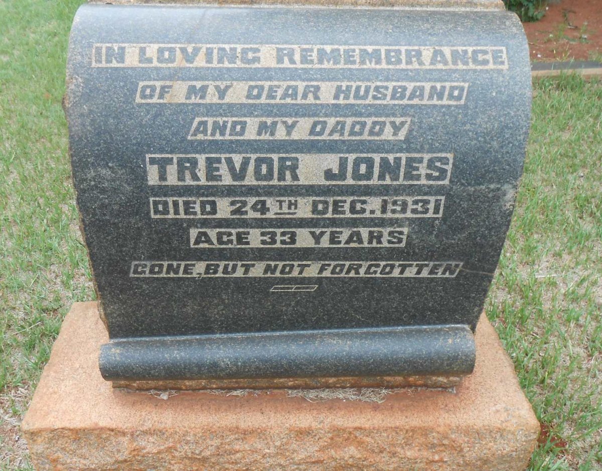 JONES Trevor -1931