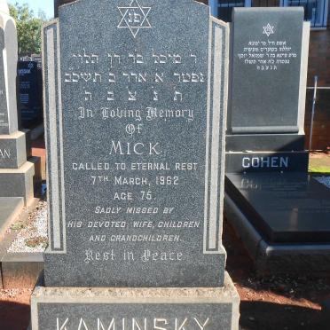 KAMINSKY Mick -1962