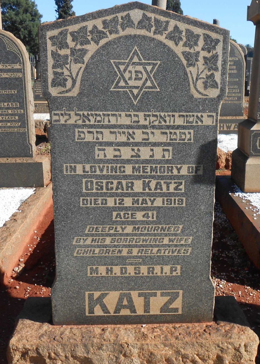 KATZ Oscar -1919
