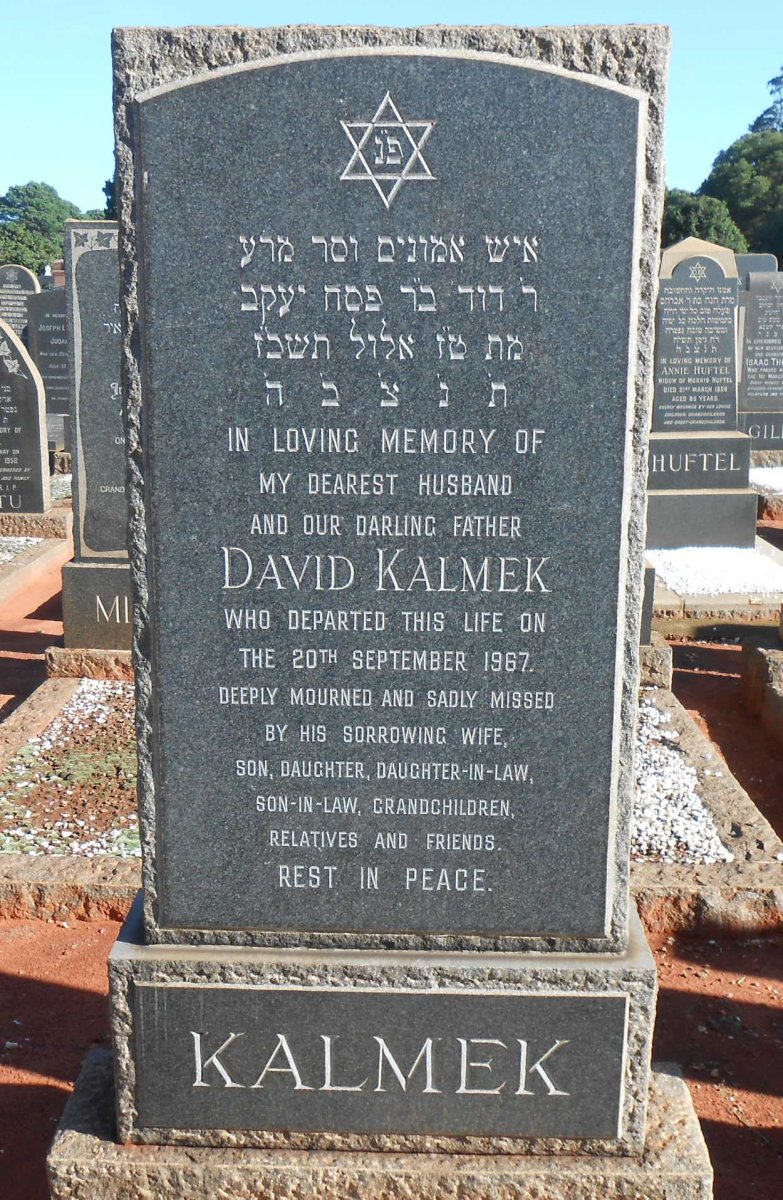 KALMEK David -1967