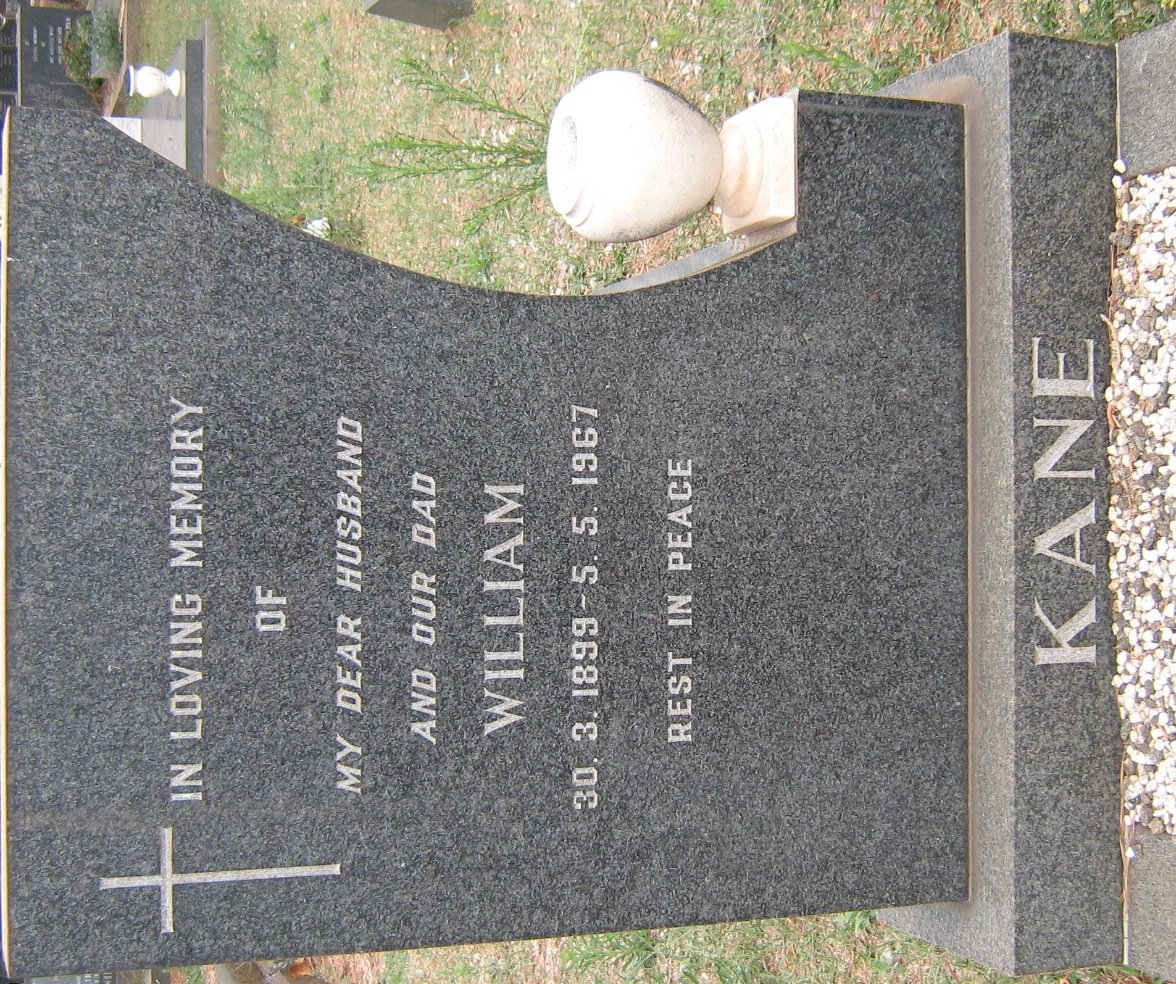 KANE William 1899-1967