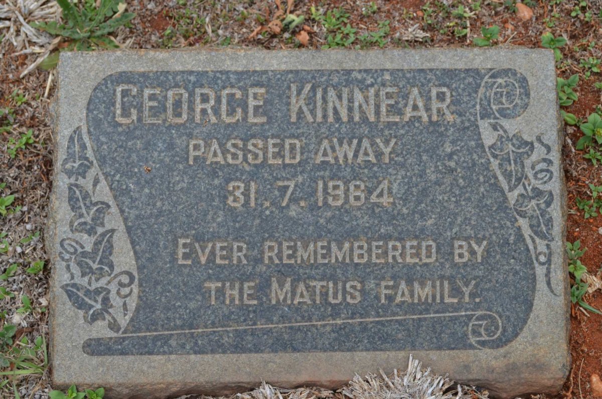 KINNEAR George -1964