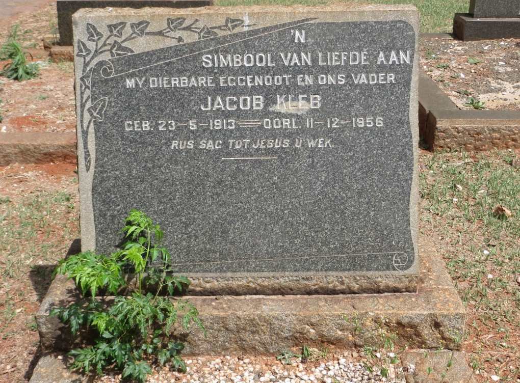 KLEB Jacob 1913-1956