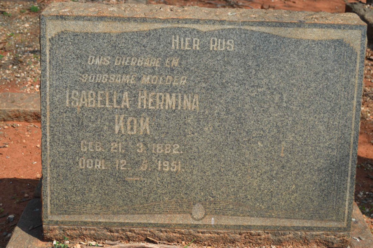 KOK Isabella Hermina 1882-1951