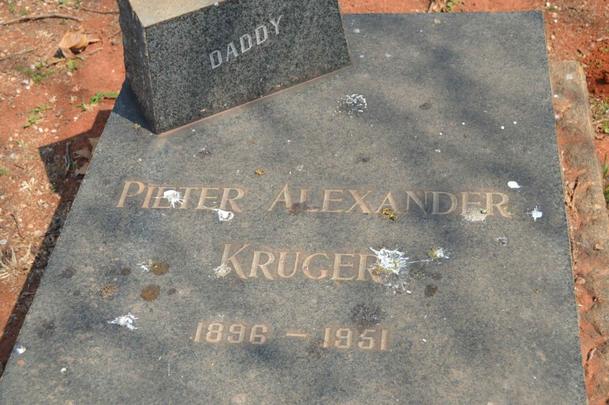 KRUGER Pieter Alexander 1896-1951