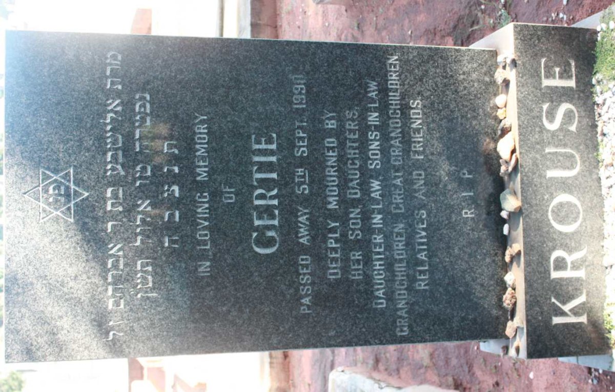 KROUSE Gertie -1990