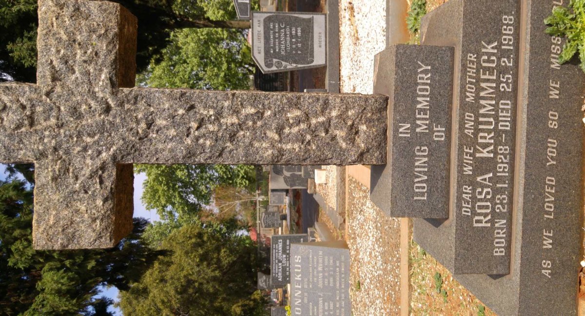 KRUMMECK Rosa 1928-1968