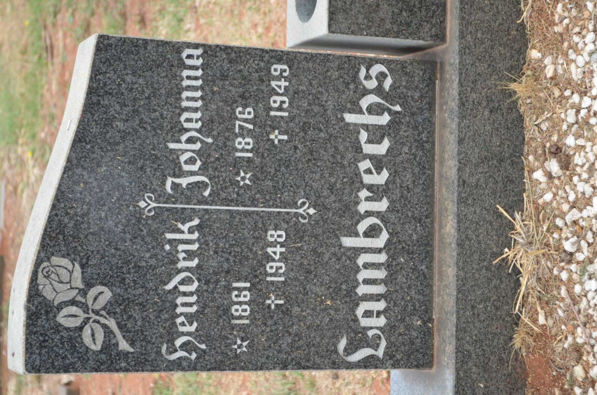 LAMBRECHS Hendrik 1861-1948 &amp; Johanna 1876-1949