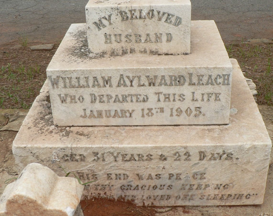 LEACH William Aylward -1905