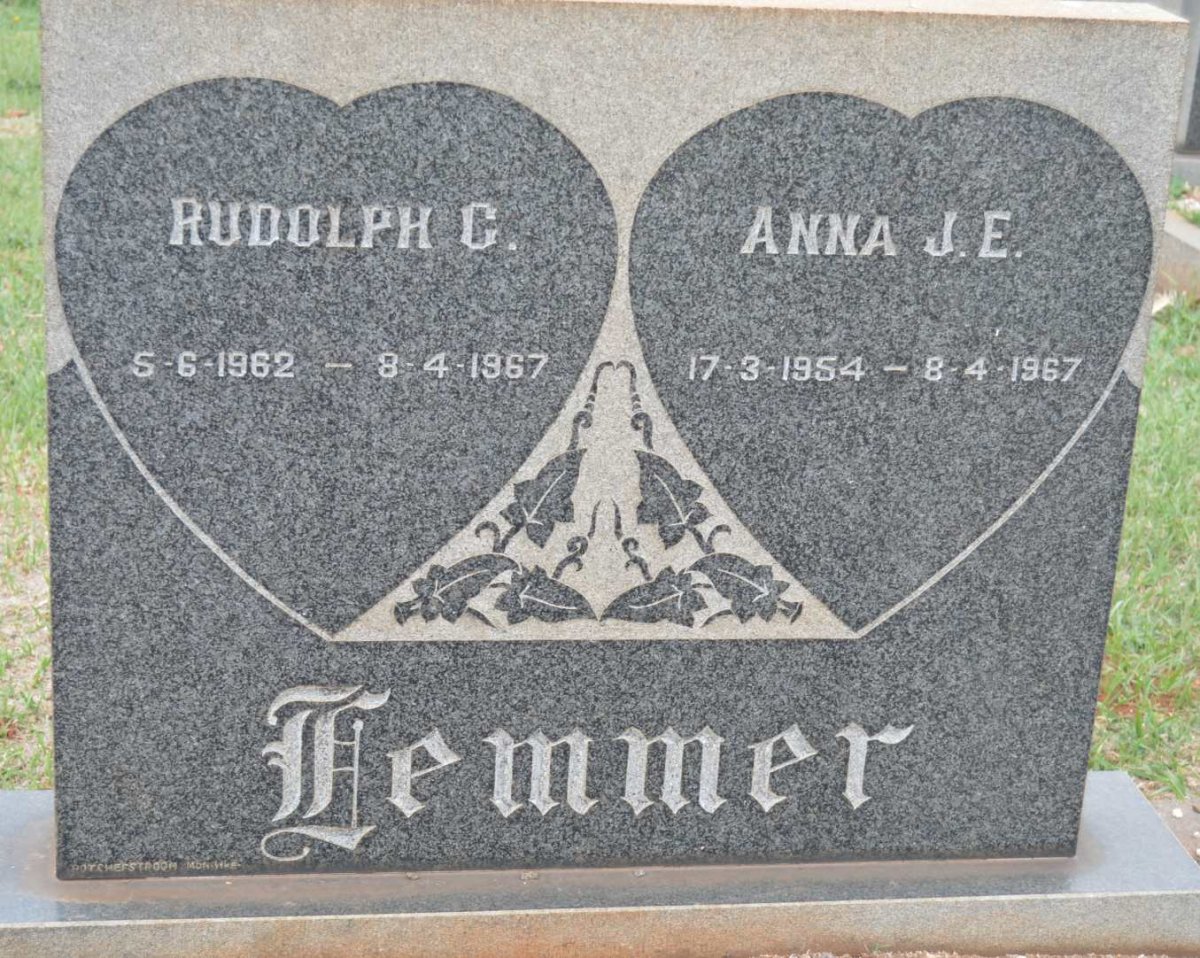 LEMMER Rudolph G. 1962-1967 :: LEMMER Anna J.E. 1954-1967