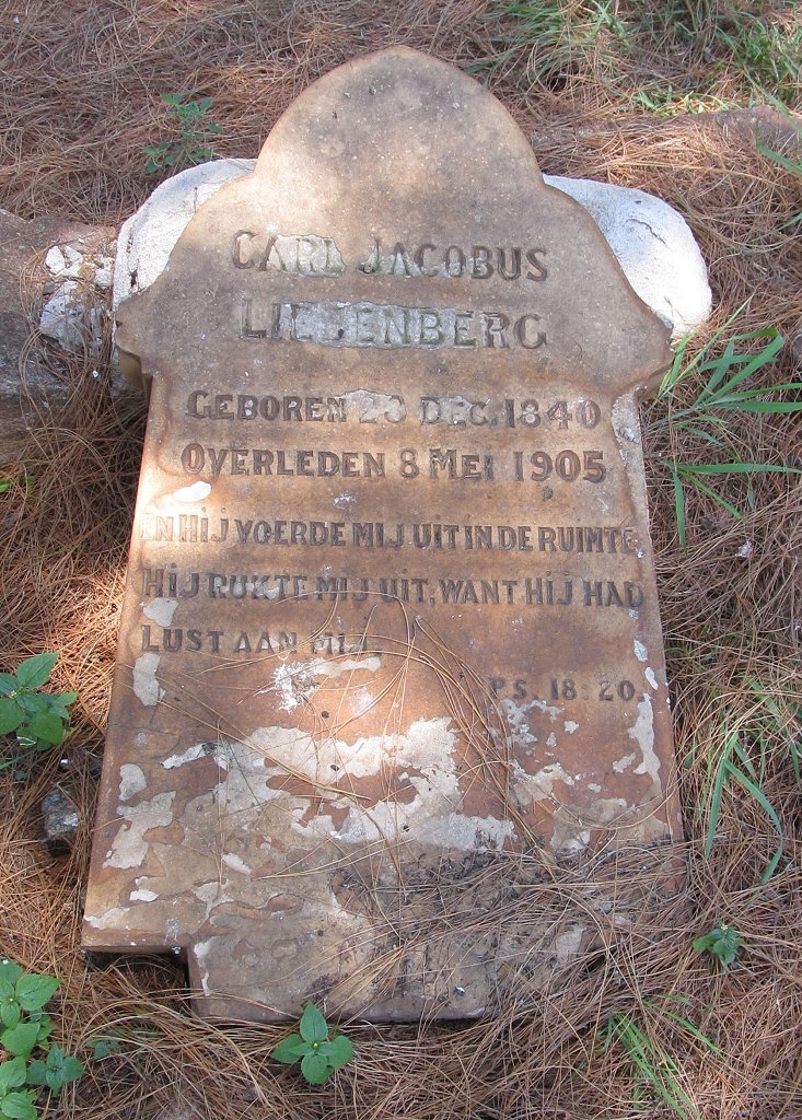 LIEBENBERG Carl Jacobus 1840-1905