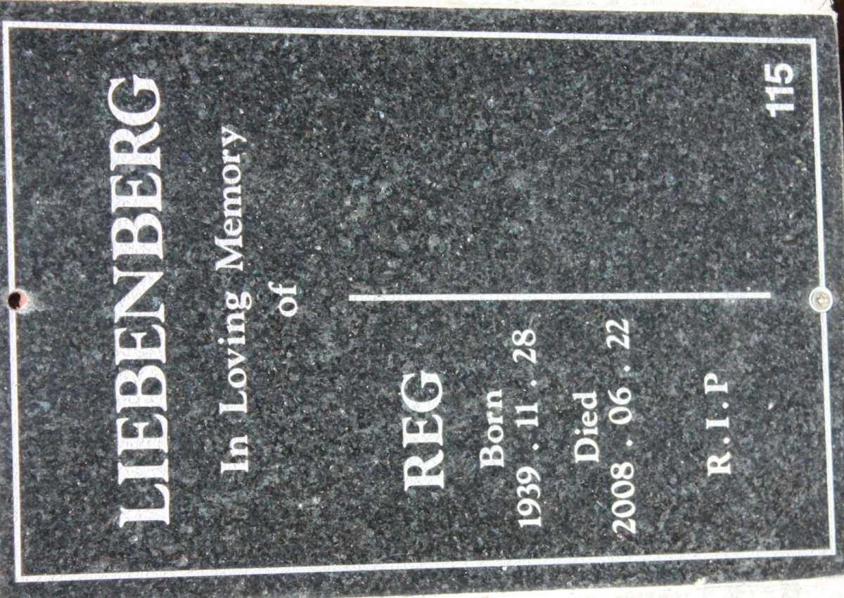 LIEBENBERG Reg 1939-2008