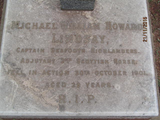LINDSAY Michael William Howard -1901