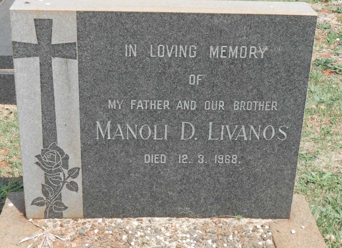 LIVANOS Manoli D. -1968